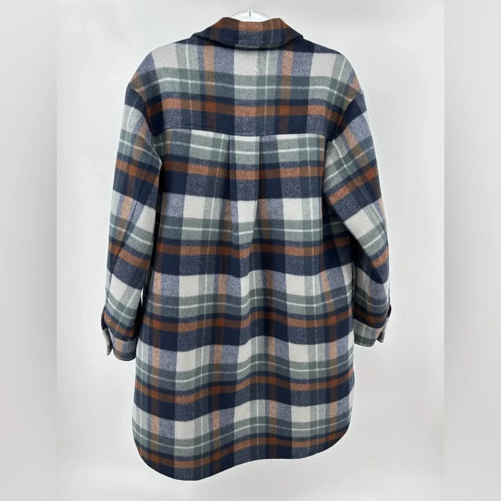 RAILS Jaro Coat in Vail Plaid Shacket Jacket Flannel Size S NEW No Tags - Picture 8 of 14